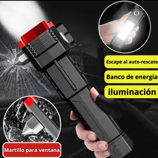Linterna portátil multifuncional ultrabrillante 8 en 1